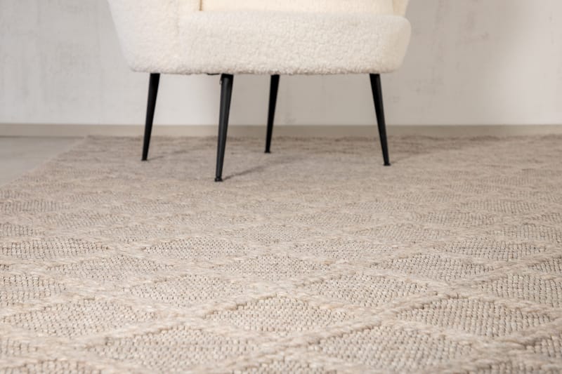 Cloudy Ullmatta 160x230 cm - Beige - Textil & mattor - Matta - Stor matta