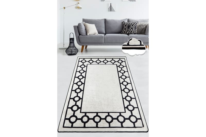 Matta (200 x 290) - Wiltonmatta - Stor matta - Mönstrad matta - Friezematta - Små mattor