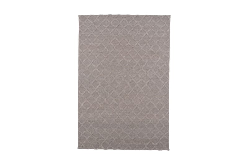 Ullmatta Forbered 160x230 cm - Beige - Små mattor - Stor matta - Mönstrad matta - Ullmatta