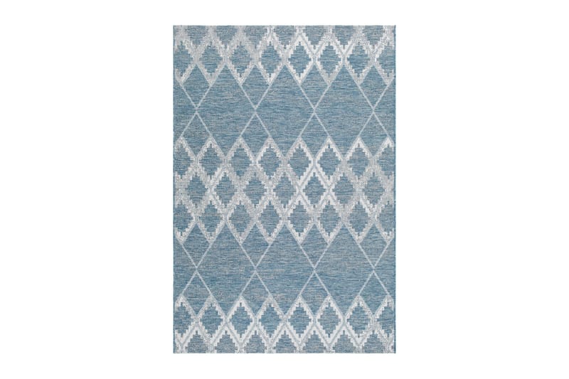 Athena Kilim Utomhusmatta 200x290 cm - Blå - Textil & mattor - Matta - Utomhusmatta