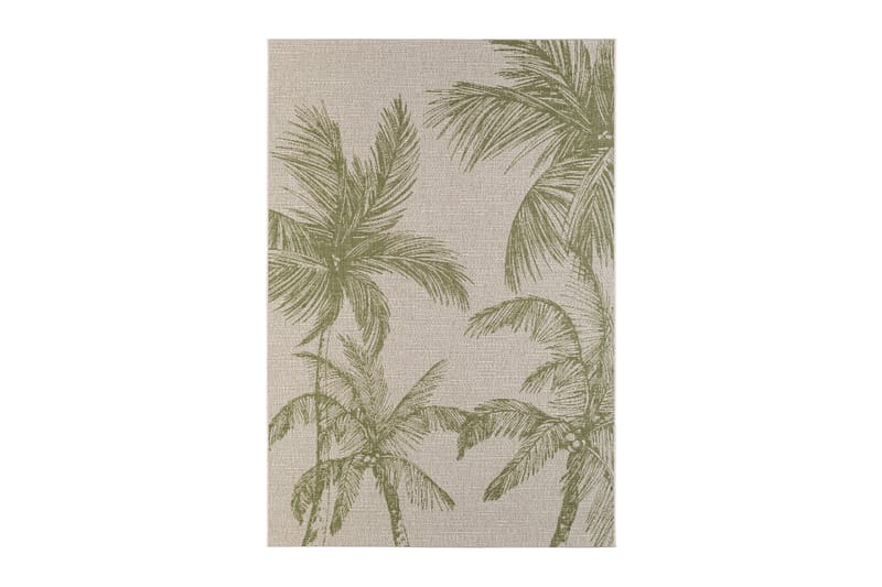 Bahamas Palm Utomhusmatta 160x230 cm - Grön - Textil & mattor - Matta - Utomhusmatta