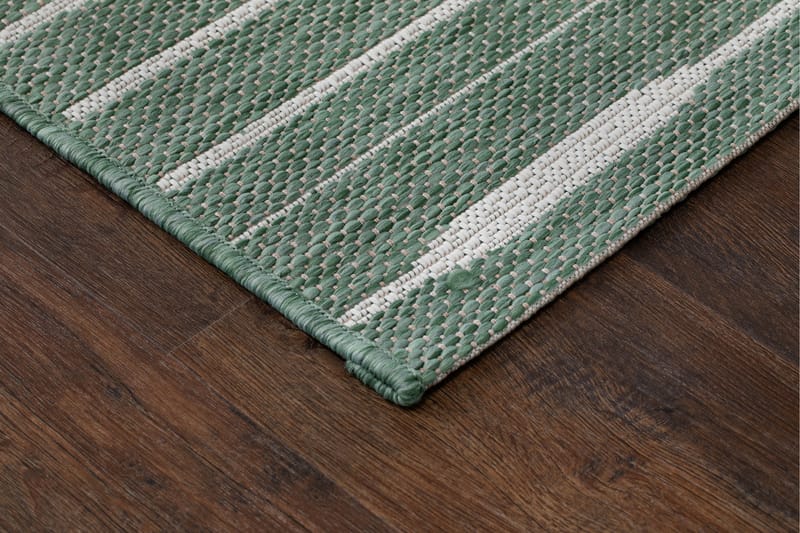 Utomhusmatta Athena Lines 200x290 cm - Grön - Små mattor - Utomhusmatta - Balkongmatta & altanmatta - Stor matta