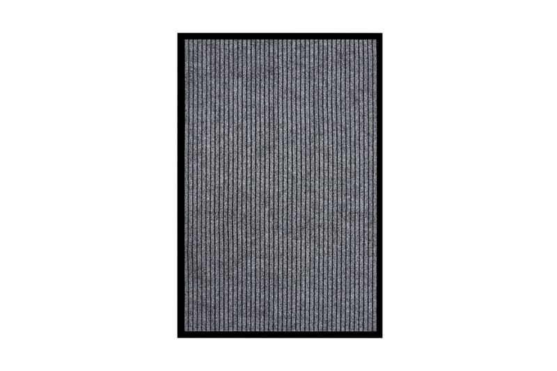 Dörrmatta grårandig 80x120 cm - Grå - Dörrmatta & entrématta - Stor matta - Mönstrad matta - Små mattor