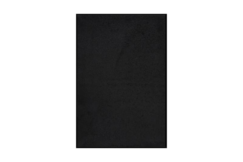 Dörrmatta svart 80x120 cm - Svart - Dörrmatta & entrématta - Stor matta - Mönstrad matta - Små mattor