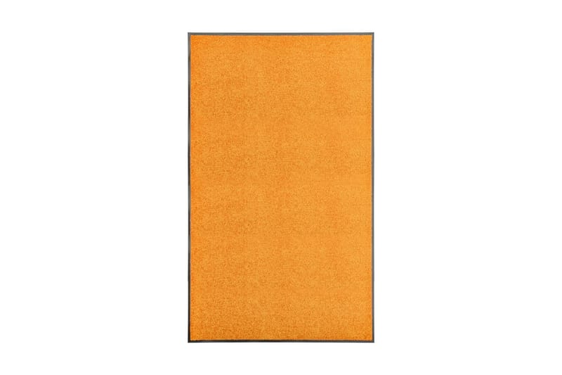 Dörrmatta tvättbar orange 90x150 cm - Orange - Dörrmatta & entrématta - Stor matta - Mönstrad matta - Små mattor