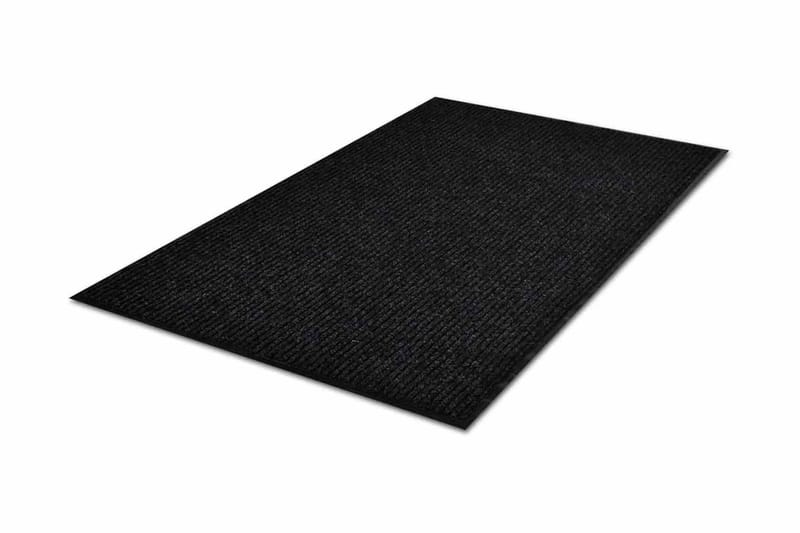 Dörrmatta PVC Svart 120x180 cm - Svart - Dörrmatta & entrématta - Stor matta - Mönstrad matta - Små mattor