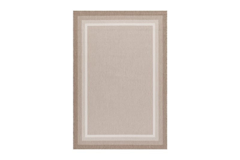 Havanna Frame Utomhusmatta 160x230 cm - Linnebeige - Textil & mattor - Matta - Utomhusmatta