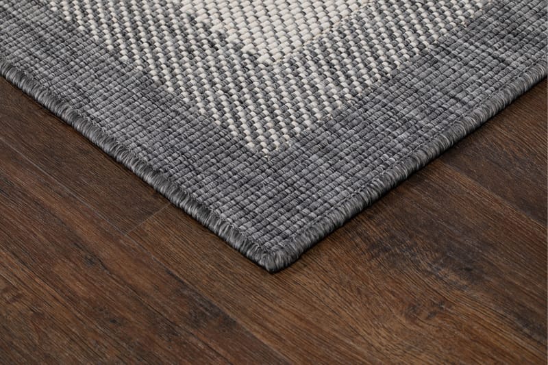 Havanna Frame Utomhusmatta 160x230 cm - Silver - Textil & mattor - Matta - Utomhusmatta