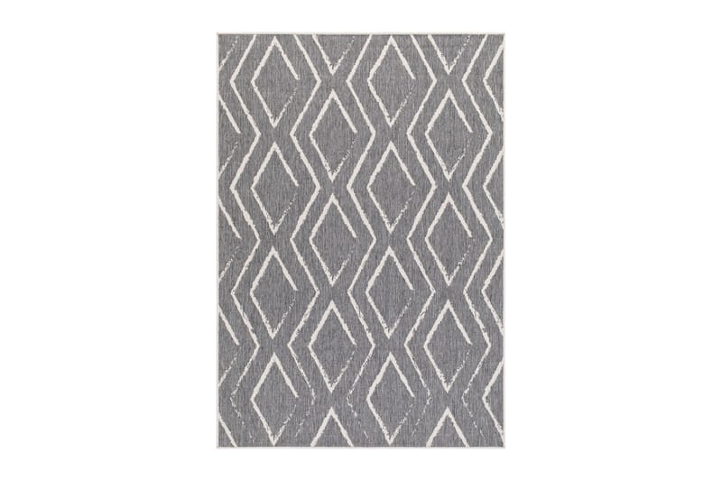 Havanna Romb Utomhusmatta 200x290 cm - Silver - Textil & mattor - Matta - Utomhusmatta