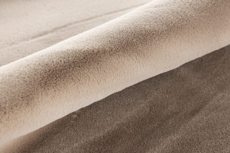 Leni Plastmatta 200 cm Rund - Beige - Textil & mattor - Matta - Utomhusmatta - Plastmatta