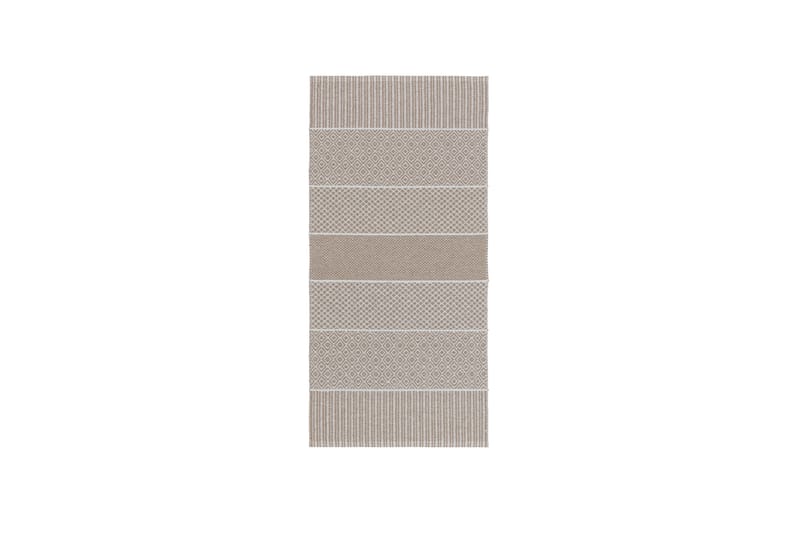 Plastmatta Alfie 70x150 cm Sand - Horredsmattan - Textil & mattor - Matta - Utomhusmatta - Plastmatta