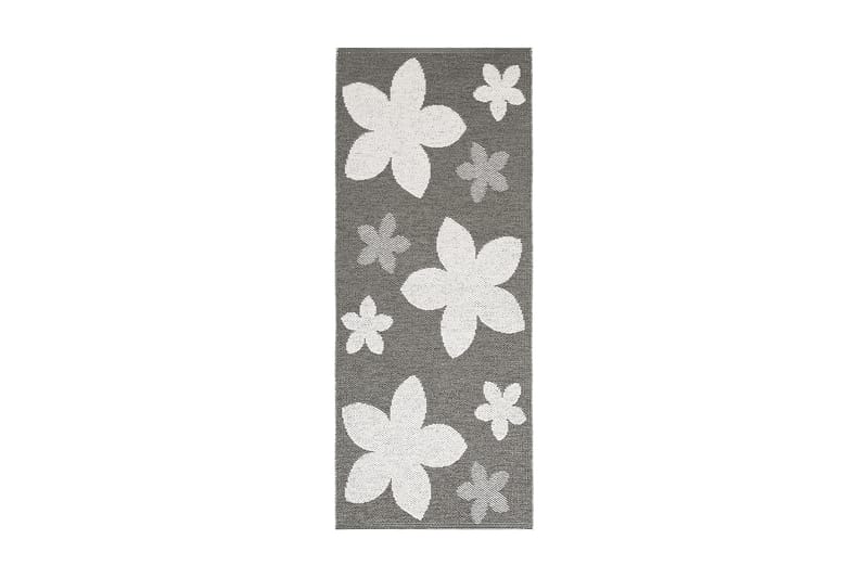 Plastmatta Flower 150x150 Vändbar PVC Grå - Horredsmattan - Textil & mattor - Matta - Utomhusmatta - Plastmatta