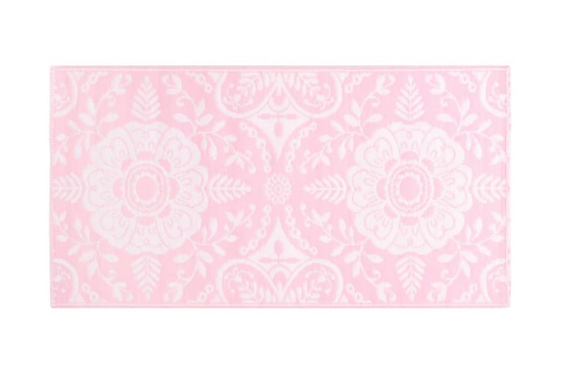 Utomhusmatta rosa 80x150 cm PP - Rosa - Textil & mattor - Matta - Utomhusmatta