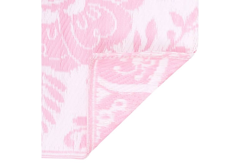 Utomhusmatta rosa 80x150 cm PP - Rosa - Textil & mattor - Matta - Utomhusmatta