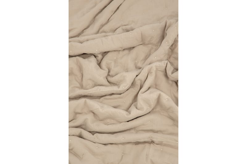 Sally Överkast 260x260 cm - Beige - Textil & mattor - Sängkläder