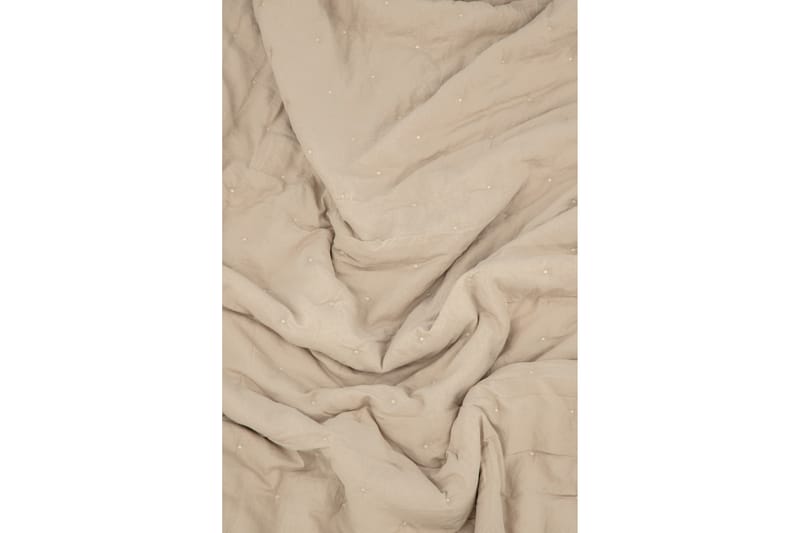 Sally Överkast 260x260 cm - Beige - Textil & mattor - Sängkläder