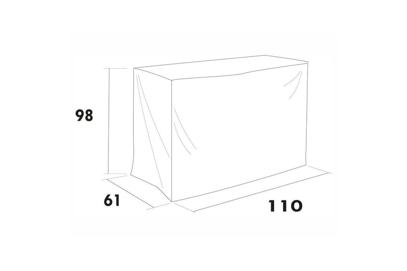 Möbelskydd Utekök Hillerstorp Läckö Grå - Utemöbler & utemiljö - Övrigt utemöbler - Möbelskydd - Överdrag utemöbler