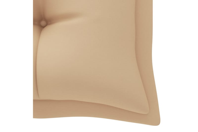 Bänkdyna för trädgården beige 180x50x7 cm tyg - Beige - Utemöbler & utemiljö - Dynor - Soffdyna & bänkdyna utemöbler