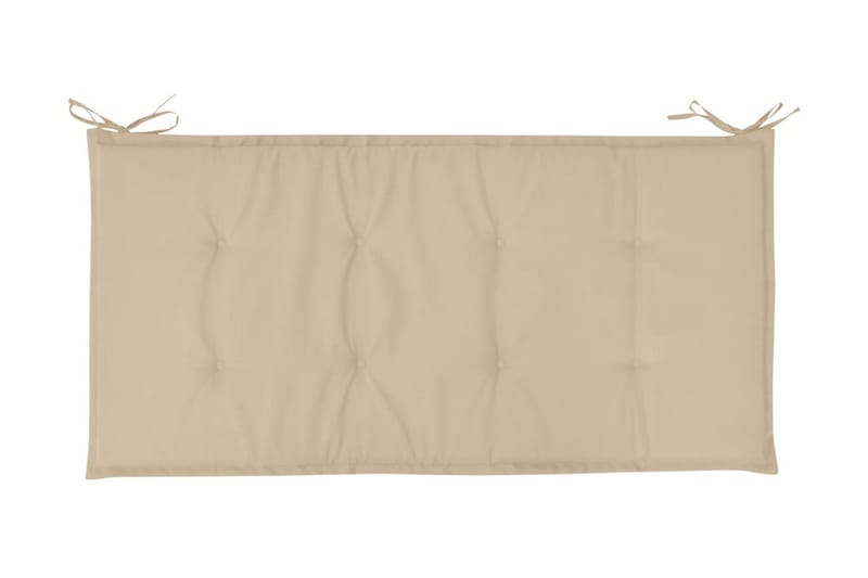 Bänkdyna för trädgården beige 120x50x3 cm - Beige - Utemöbler & utemiljö - Dynor - Soffdyna & bänkdyna utemöbler