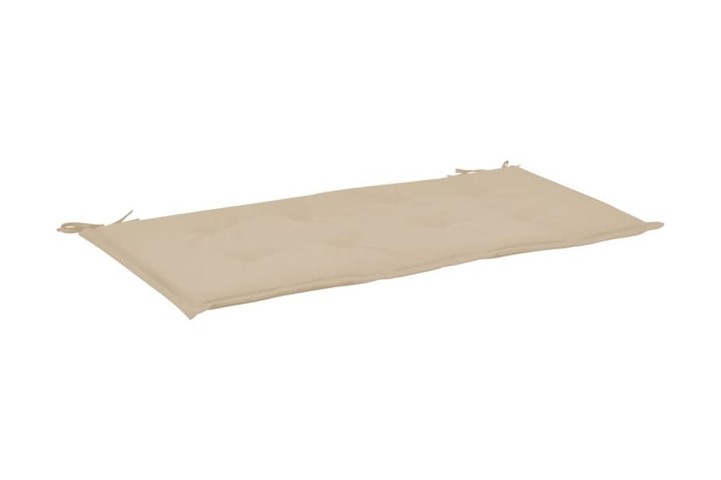 Bänkdyna för trädgården beige 120x50x3 cm - Beige - Utemöbler & utemiljö - Dynor - Soffdyna & bänkdyna utemöbler