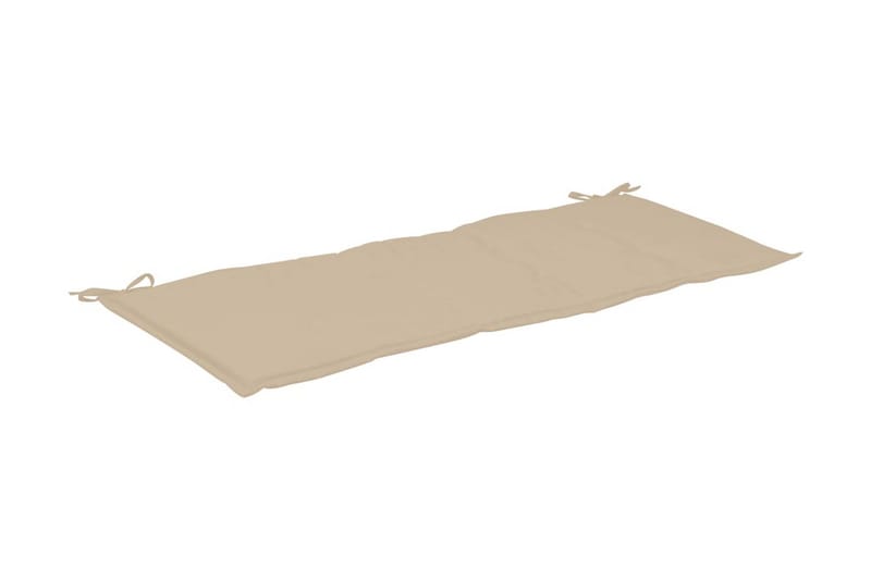 Bänkdyna för trädgården beige 150x50x3 cm - Beige - Utemöbler & utemiljö - Dynor - Soffdyna & bänkdyna utemöbler