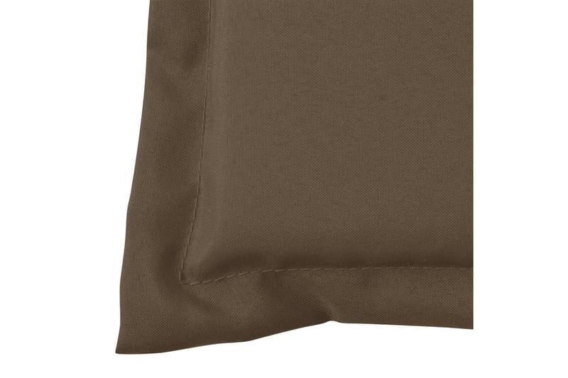 Bänkdyna för trädgården taupe 120x50x3 cm - Brun - Utemöbler & utemiljö - Dynor - Soffdyna & bänkdyna utemöbler