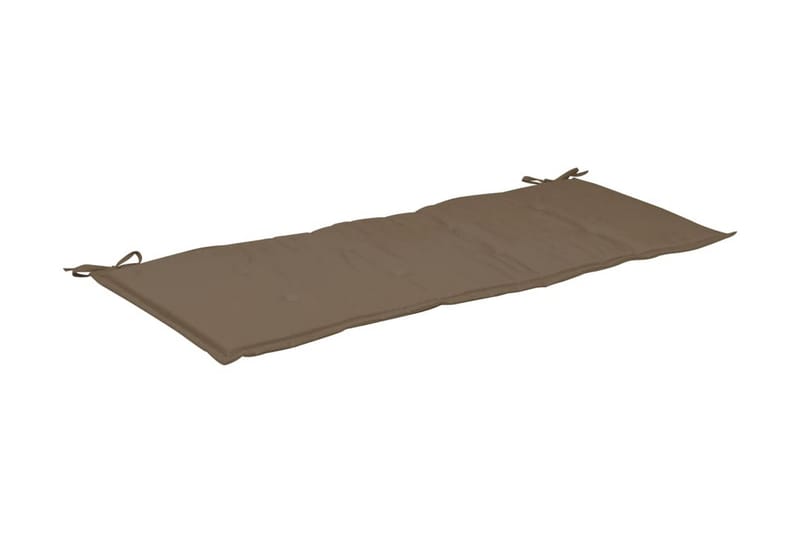 Bänkdyna för trädgården taupe 120x50x3 cm - Brun - Utemöbler & utemiljö - Dynor - Soffdyna & bänkdyna utemöbler