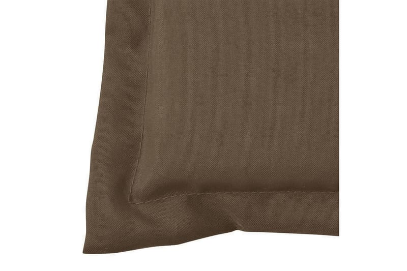 Bänkdyna för trädgården taupe 150x50x3 cm - Brun - Utemöbler & utemiljö - Dynor - Soffdyna & bänkdyna utemöbler