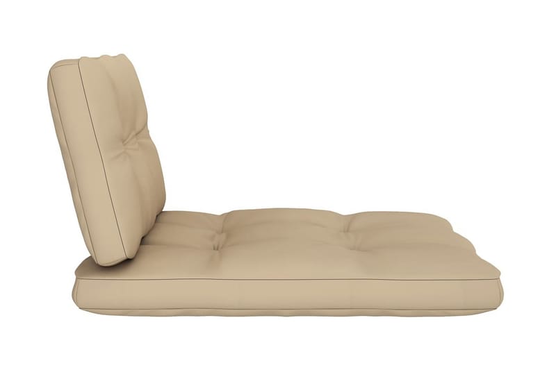 Dynor till pallsoffa 2 st beige - Beige - Utemöbler & utemiljö - Dynor - Soffdyna & bänkdyna utemöbler