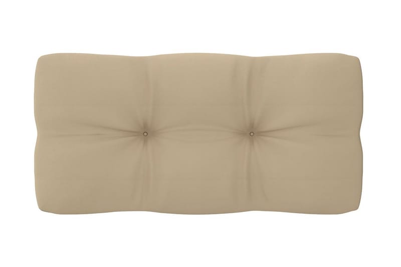 Dynor till pallsoffa 2 st beige - Beige - Utemöbler & utemiljö - Dynor - Soffdyna & bänkdyna utemöbler