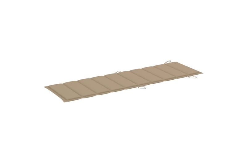 Solsängsdyna beige 186x58x3 cm - Beige - Utemöbler & utemiljö - Dynor - Solsängsdynor