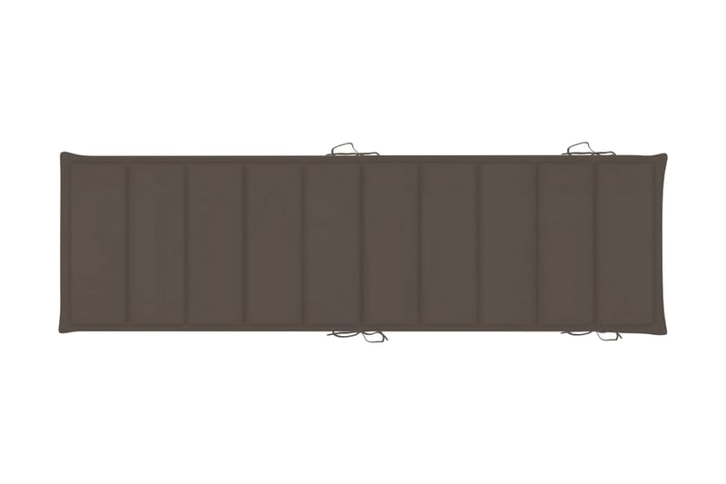 Solsängsdyna taupe 186x58x3 cm - Brun - Utemöbler & utemiljö - Dynor - Solsängsdynor