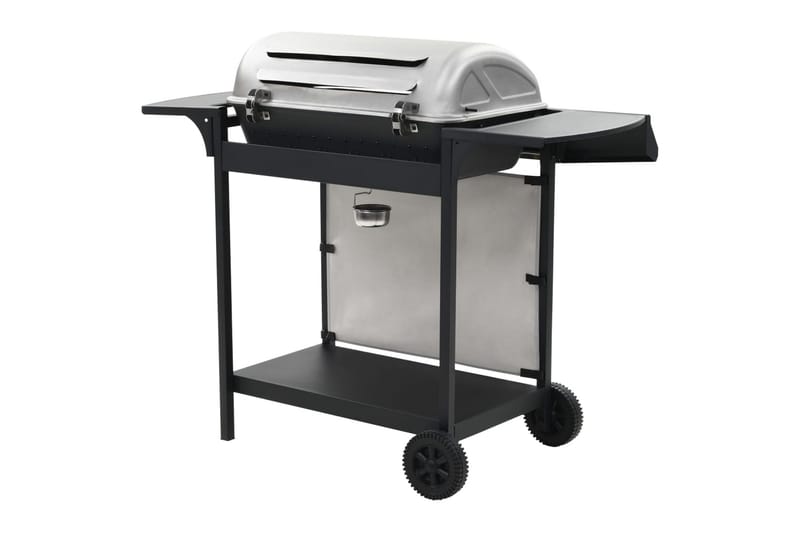 Gasolgrill med 6 grillzoner rostfritt stål silver - Silver - Utemöbler & utemiljö - Grill & utekök - Gasolgrillar