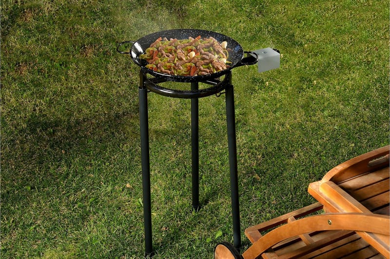 Gasolbrännare 79x46 cm - Svart - Utemöbler & utemiljö - Grill & utekök - Grilltillbehör - Gasolflaska & gasolbrännare