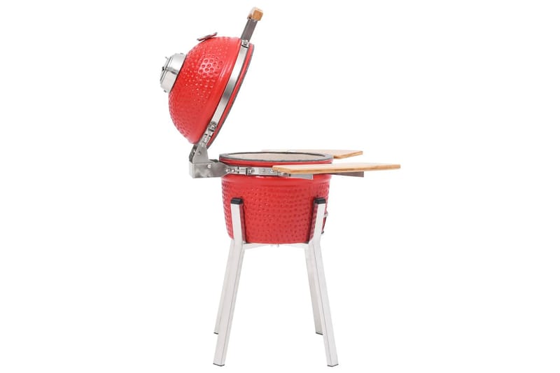 Kamado Rökgrill keramik 76 cm - Röd - Utemöbler & utemiljö - Grill & utekök - Grilltillbehör