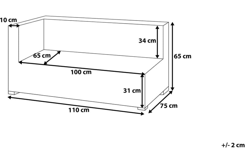 Loungegrupp Comfy 76 cm - Grå - Utemöbler & utemiljö - Loungemöbler - Loungeset & loungegrupp