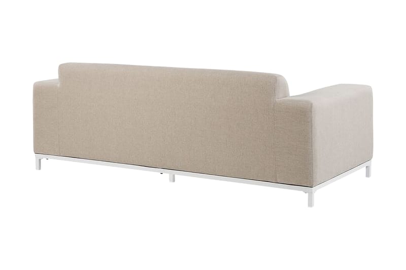 3-sits Utesoffa Hughen - Beige - Utemöbler & utemiljö - Loungemöbler - Loungesoffor