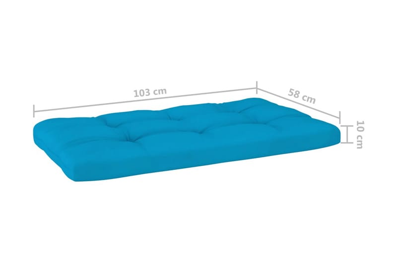 Pallsoffgrupp med dynor 6 delar impregnerad furu - Brun - Utemöbler & utemiljö - Loungemöbler - Loungesoffor