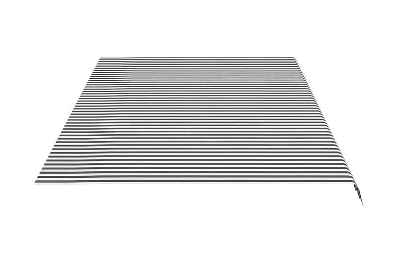 Markisväv antracit och vit 6x3 m - Grå - Utemöbler & utemiljö - Solskydd - Markiser - Markistillbehör - Markisväv & markistyg