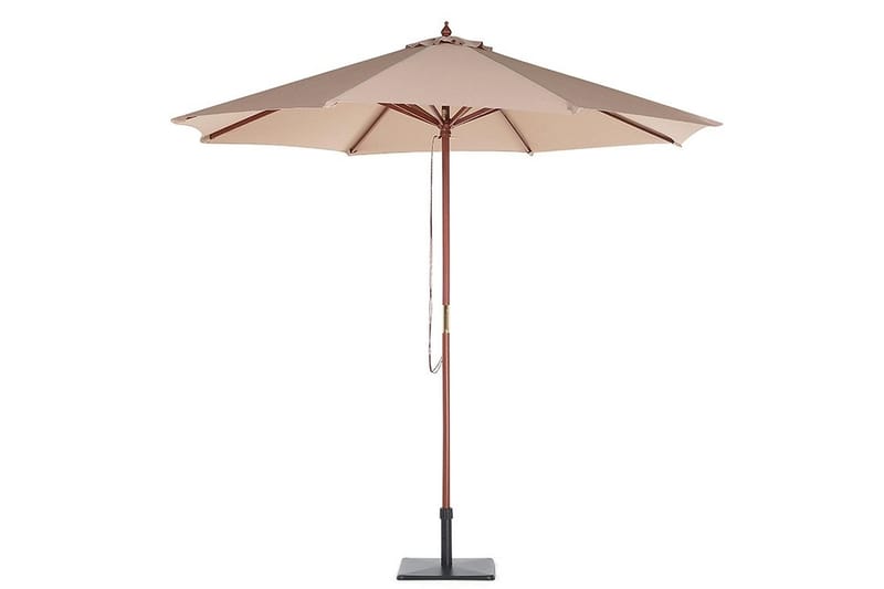 Parasoll Toscana Ii 254 cm - Beige - Utemöbler & utemiljö - Solskydd - Parasoll