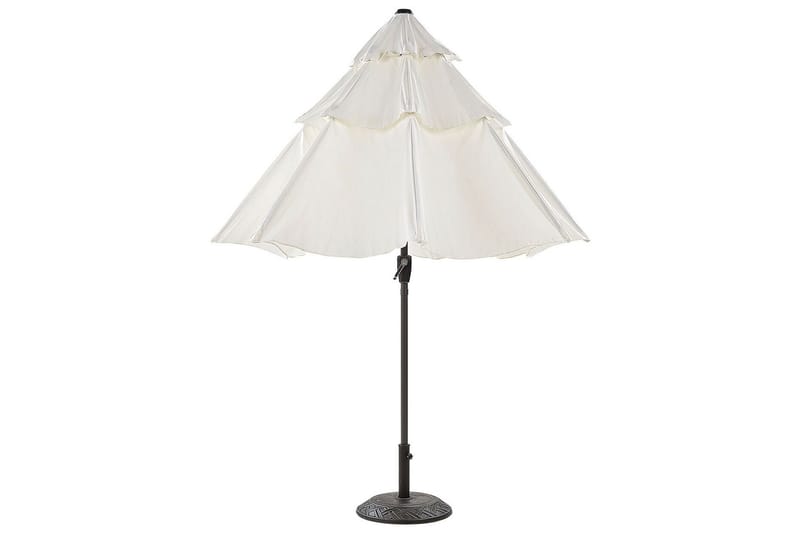 Parasoll Roblin 285x285 cm - Beige/Svart - Utemöbler & utemiljö - Solskydd - Parasoll