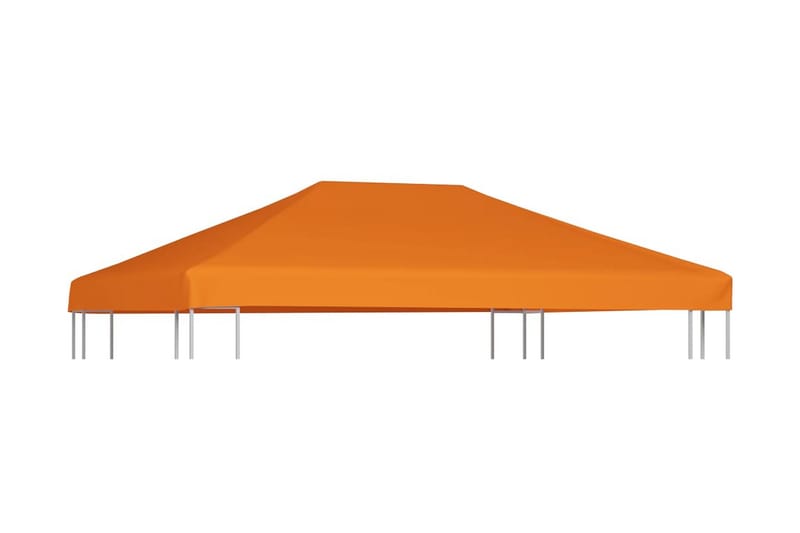 Paviljongtak 310 g/m² 4x3 m orange - Orange - Utemöbler & utemiljö - Solskydd - Paviljong - Paviljongtak