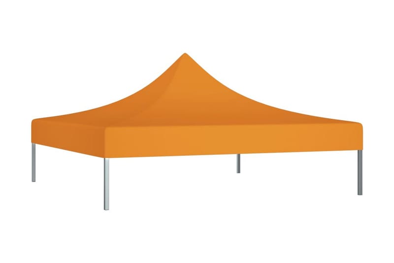 Tak till partytält 2x2 m orange 270 g/m² - Orange - Utemöbler & utemiljö - Solskydd - Paviljong - Paviljongtak