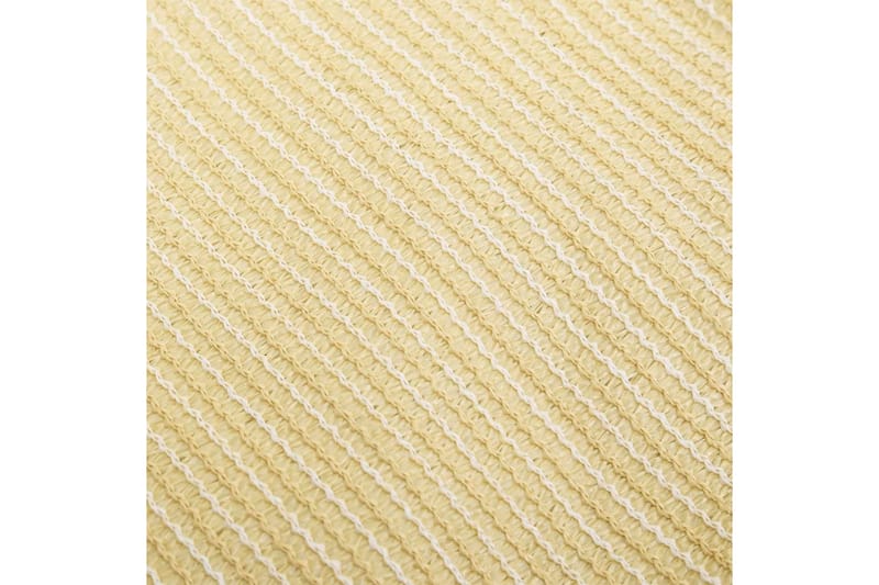 Solsegel 160 g/m² beige 2,5x3,5 m HDPE - Beige - Utemöbler & utemiljö - Solskydd - Solsegel