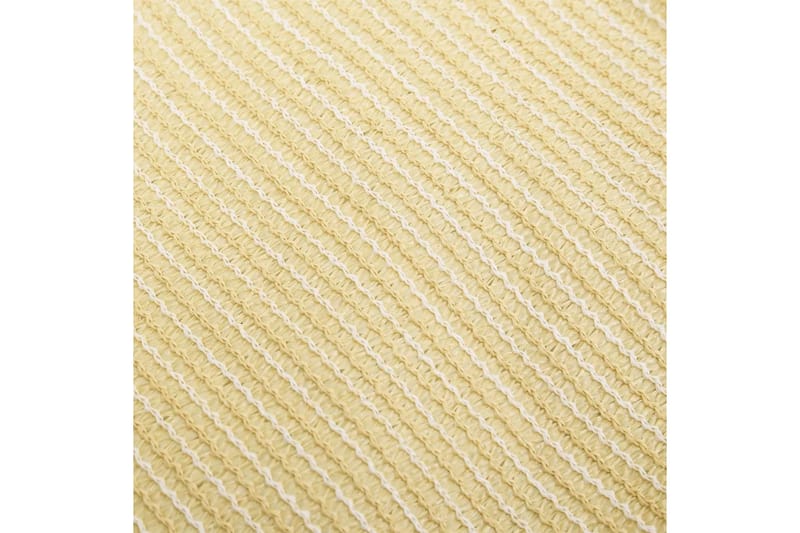 Solsegel 160 g/m² beige 2,5x4,5 m HDPE - Beige - Utemöbler & utemiljö - Solskydd - Solsegel