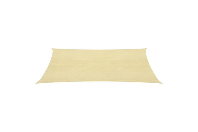 Solsegel 160 g/m² beige 2,5x4,5 m HDPE - Beige - Utemöbler & utemiljö - Solskydd - Solsegel