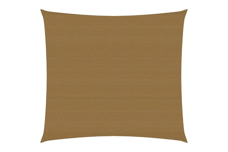 Solsegel 160 g/m² taupe 2x2,5 m HDPE - Brun - Utemöbler & utemiljö - Solskydd - Solsegel