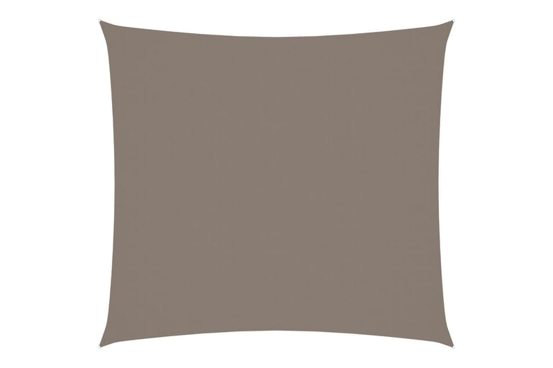 Solsegel oxfordtyg fyrkantigt 2,5x2,5 m taupe - Taupe - Utemöbler & utemiljö - Solskydd - Solsegel