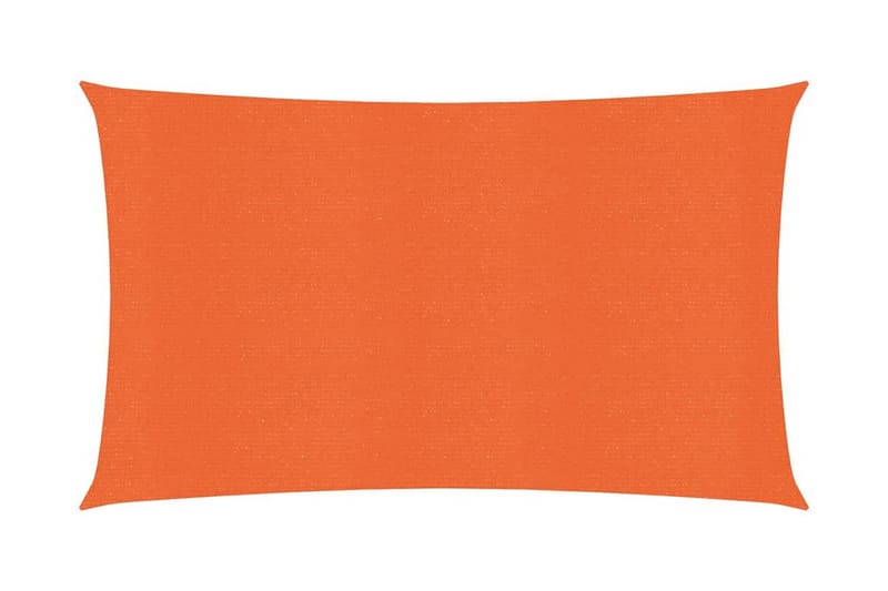 Solsegel 160 g/m² orange 2,5x5 m HDPE - Orange - Utemöbler & utemiljö - Solskydd - Solsegel