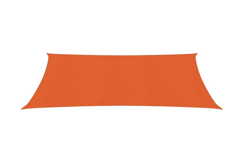 Solsegel 160 g/m² orange 2,5x5 m HDPE - Orange - Utemöbler & utemiljö - Solskydd - Solsegel